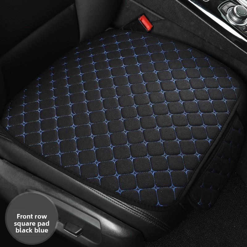 Car Seat Cushion Four Seasons Universal Non-slip Single + Backrest, Three-piece Set
