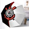 Corinthians2pattern, automatic folding umbrella, portable and foldable design, 8 ribs, a Christmas or birthday gift.