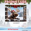 1Pcs 2D Door Merry Christmas Decoration Background Winter Backdrop Decorations For Photo Studio Photo Booth Christams Party