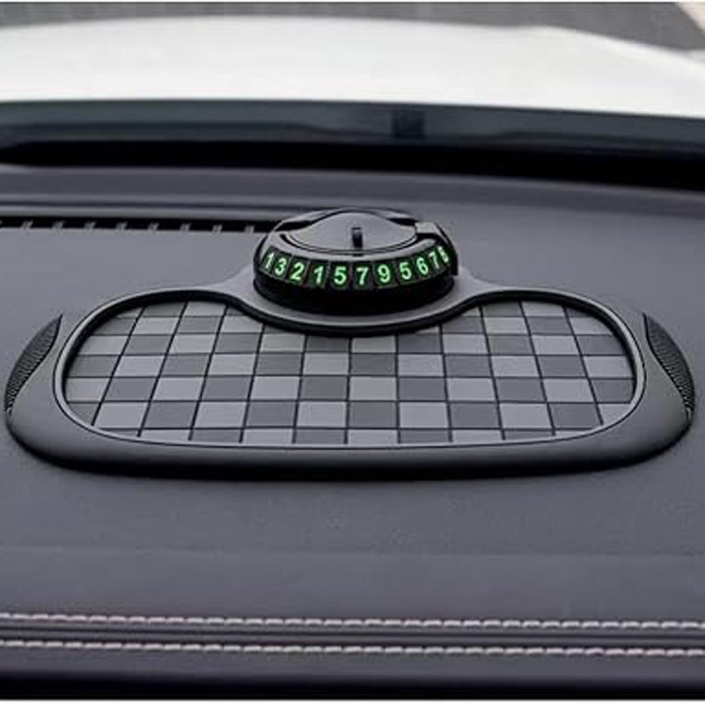 Multifunktions-Auto - Matte Auto-Handyhalter Auto-Armaturenbrettmatte mit Handyhalter im Auto Auto-Nicht-Auto-Matten für Handy ( )