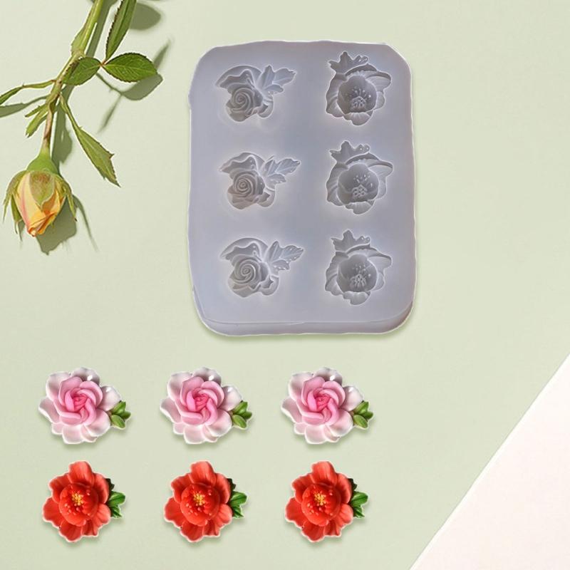 Food Grade Silicone Floral Mold For Resin Clay Plaster Cake Decoration Creation Sunflowers Flowers Flower Embossing Tool