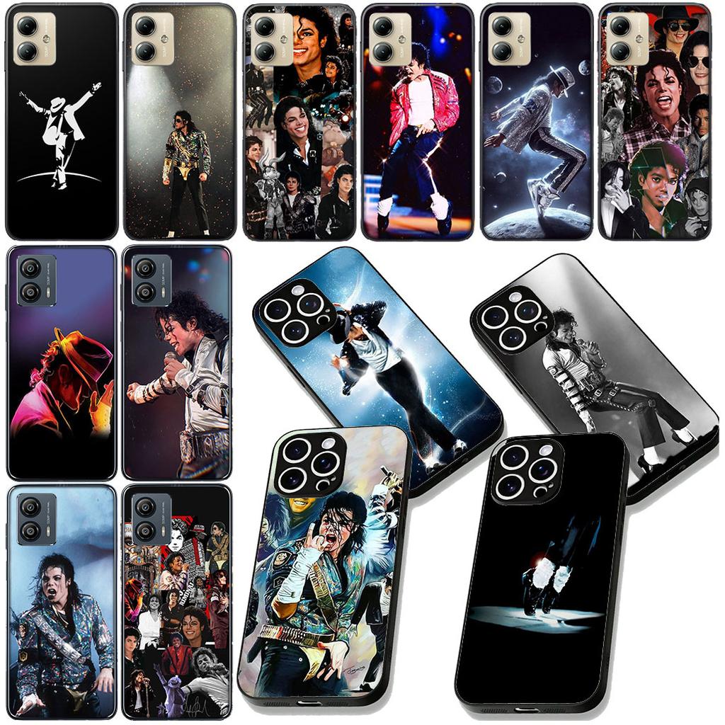 M-Michaels Poster J-Jacksons Casing Cover for Motorola Moto Edge 70 60 Fusion NEO Pro G Stylus G56 G96 G52 G04 G05 20 Phone Case