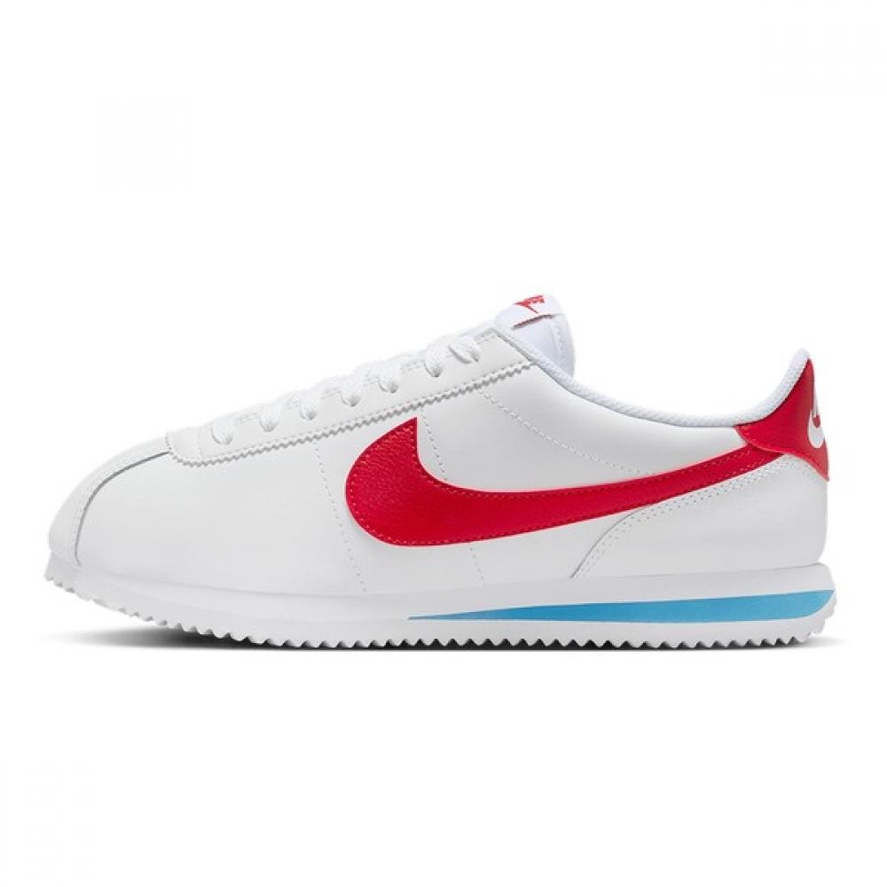 

Nike Женские кроссовки Nike Cortez leAther Dn1791 108 white varsity blue red/255