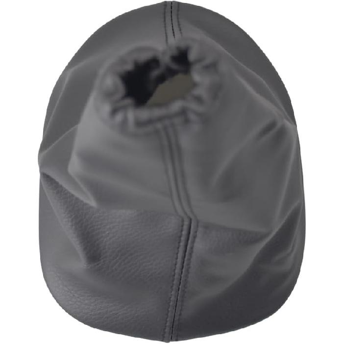 Gear Shift Knob Gaiter Boot Leather Cover Manual Gear Shift Knob Shifter Black Leather Gaiter Replacement for Yaris II 2 MK2 2005 2006 2007 2008 2009