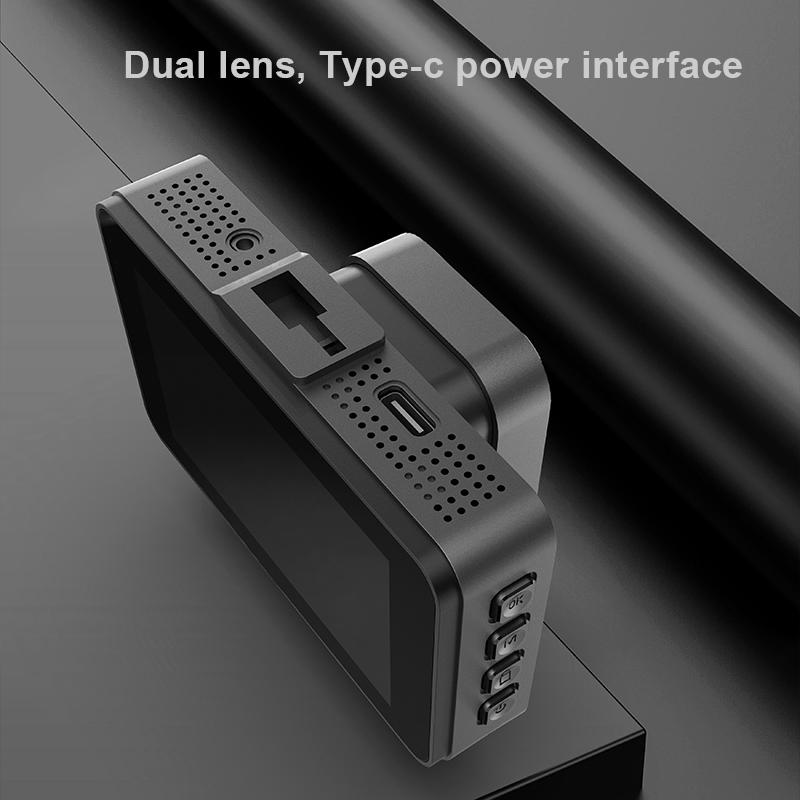 Dual Dash Camera for Car Wifi 4K 2K Rear Lens Car Black Box Dual Recording Wifi Car Dashcam 4K With G-sensor Loop Record Camera