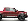 Ford Raptor F-150 Seitenschweller Personalisierte Vinyl-Aufkleber Streifen X-336