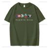 DTMF Puerto Rico Printing Tshirt Summer Women's Cotton Shirt Bad Bunny Tees Hip-hop Trendy Short-sleev Unisex Casual Streetwear