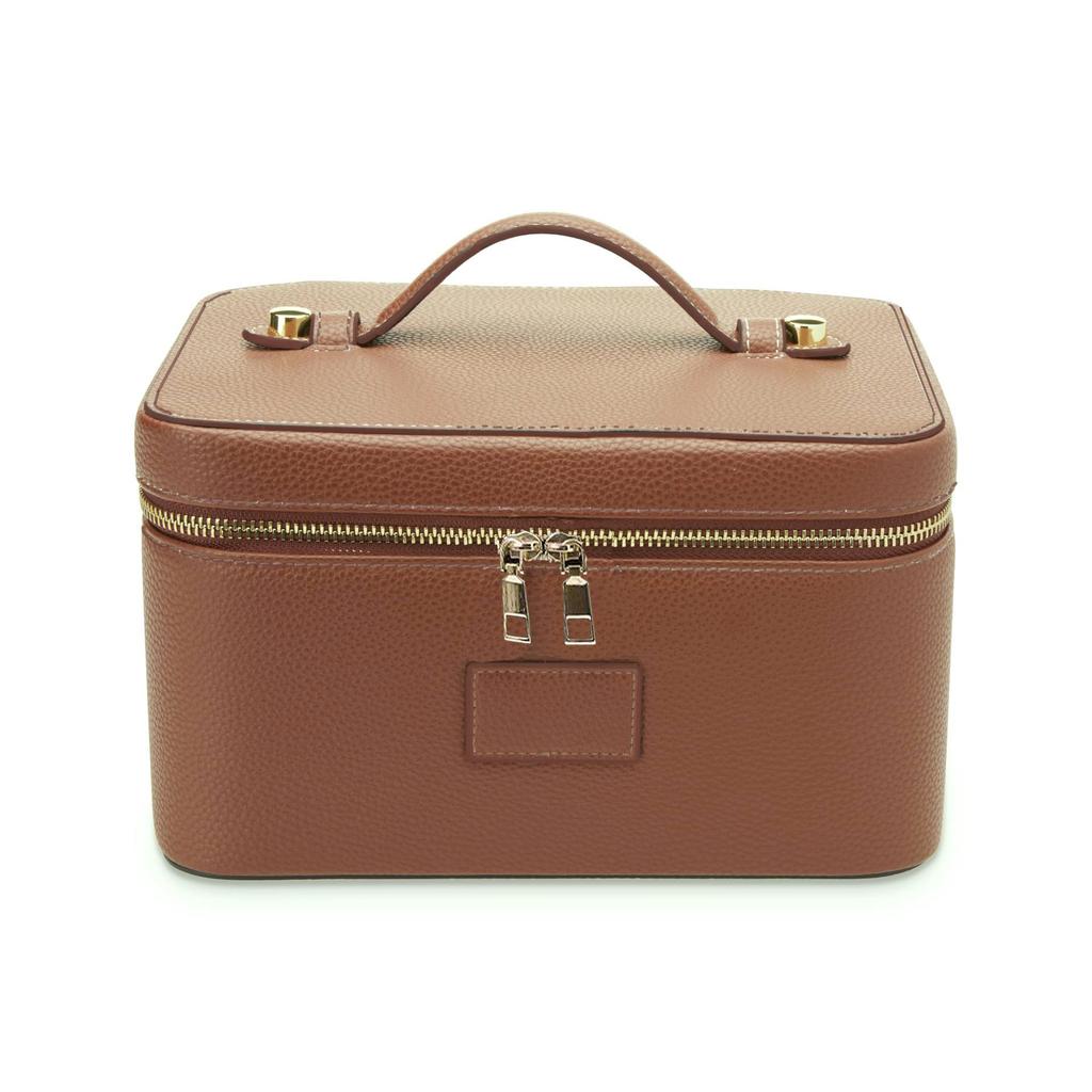 Nuova Borsa Trucco di Lusso Leggero di Alta Qualità Borsa a Mano di Grande Capacità in Pelle PU Borsa da Donna con Scomparti