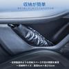 Folding Car Sunshade Folding Car Sunshade Blocks of UV Perfect Fit Compatible with Rearview Mirrors Flexible TPU Center Rod Protects Interior 10