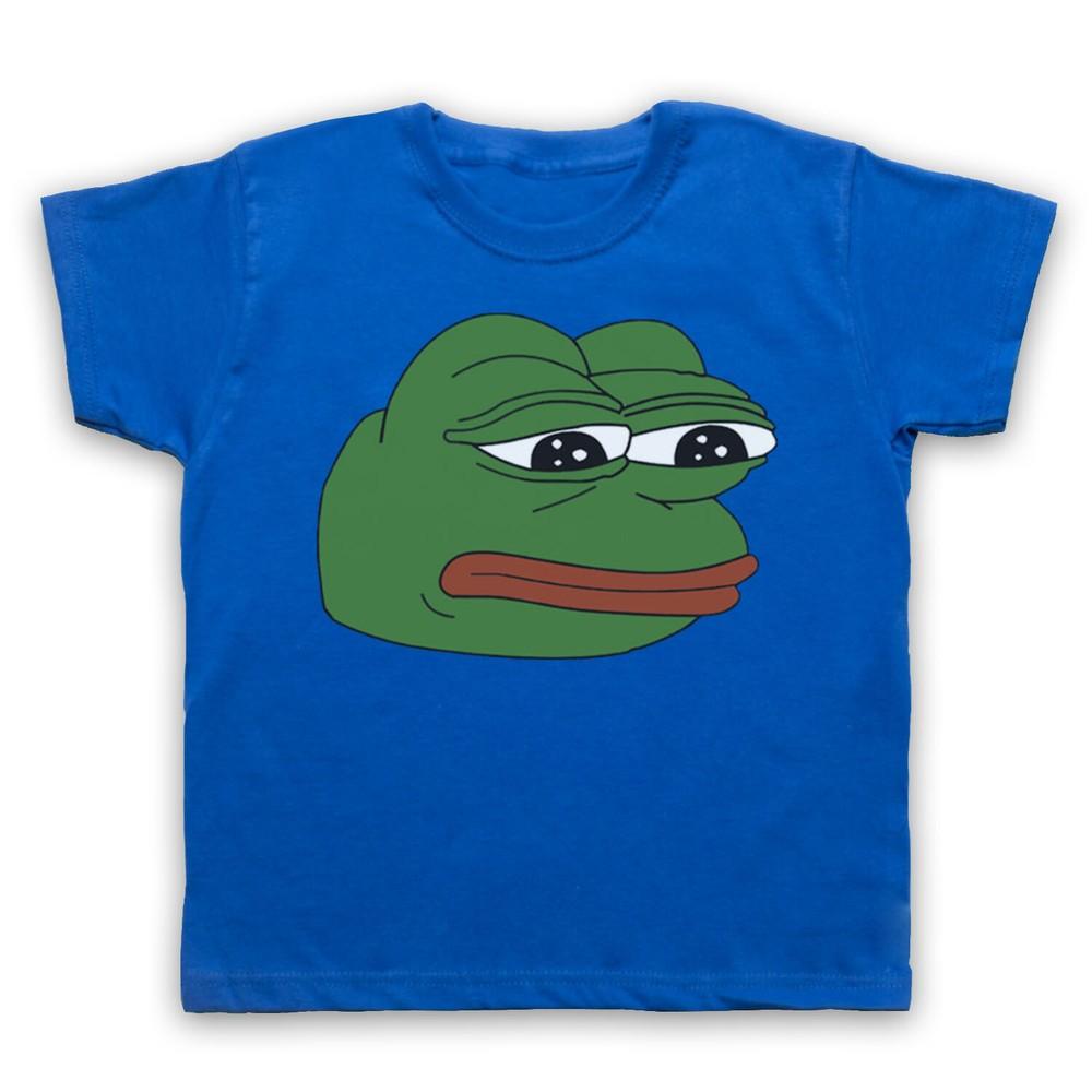 

Pepe The Frog Alt-Right Meme Right Wing Symbol Logo Kids Childs T-Shirt S