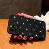 White Heart Soft Phone Case for iPhone 12/13/14/15/16/Pro/ProMax