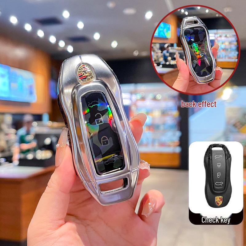 Porsche 24/25 Macan EV Turbo Kovový kryt klíče