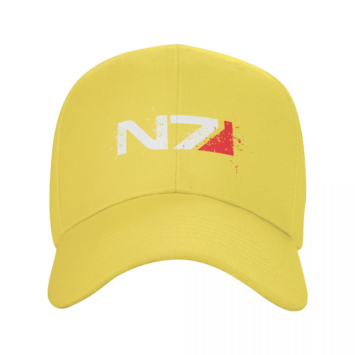 

Mass Effect N7 Панк Унисекс Бейсболка для видеоигр Взрослый Альянс Военная Регулируемая шляпа для папы Женская унисекс на открытом воздухе Baseball Cap