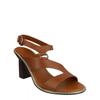 Salvatore Ferragamo Mapi Leather Sandals Medium Brown