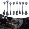 Universal Truck Diagnostic Cable Cord Adapter Converter Plastic Construction For Mechanic Tool Commercial Truck Systems