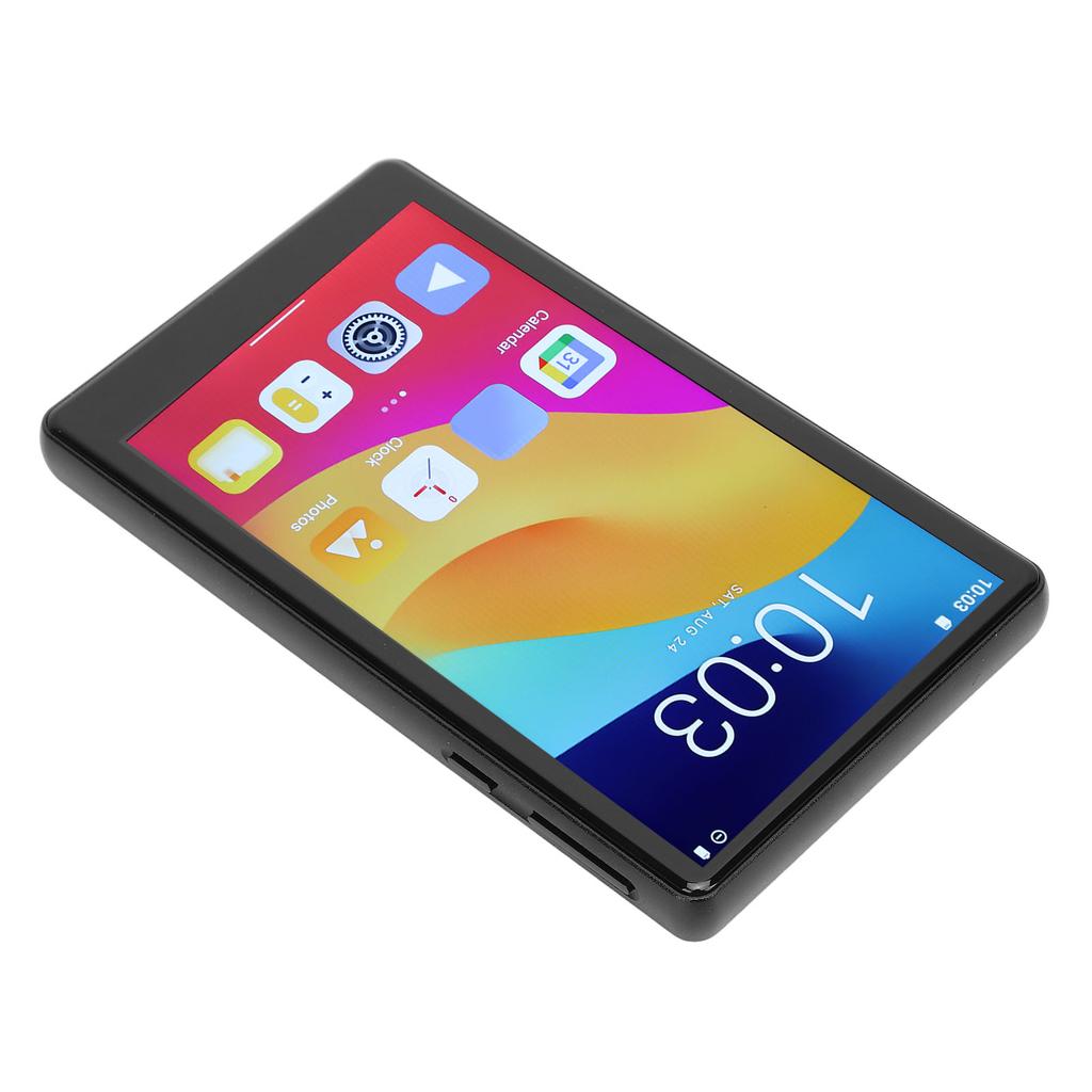 MP4 Player 5.0 Inch Touch Screen for Android 11 Bluetooth 5.0 WiFi Support FM Radio Electric Book Calculator Voice