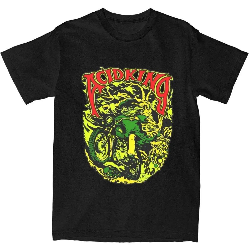 

Мужская Женская Футболка Acid King Stoner Metal Band Одежда Топы Футболка Удивительные Футболки Новое Поступление XXXXXL чёрный