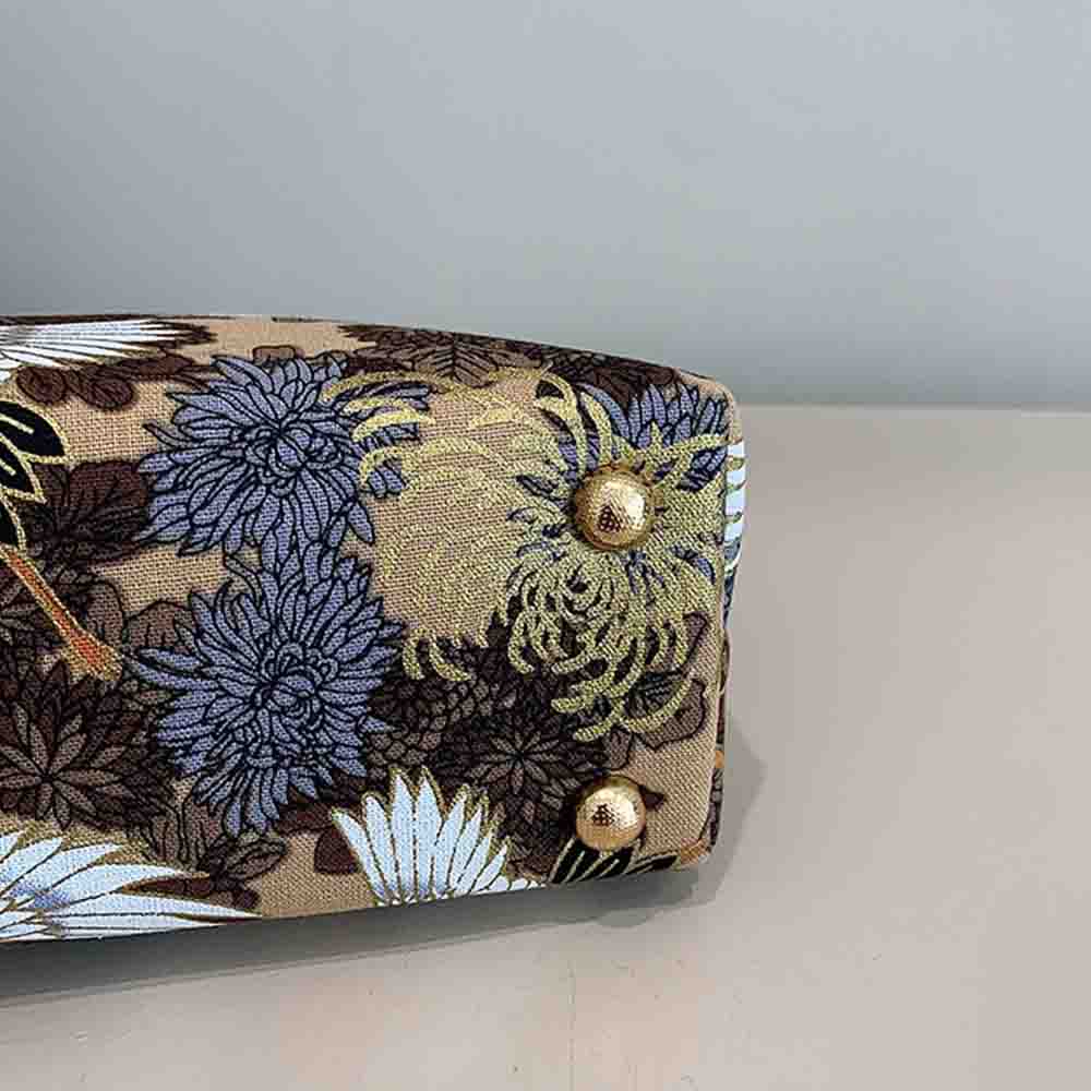 Retro Handbag Vintage Chegsam Bag Single Shoulder Bag Cloth Crossbody Gold Bag For Shopping Daily Party