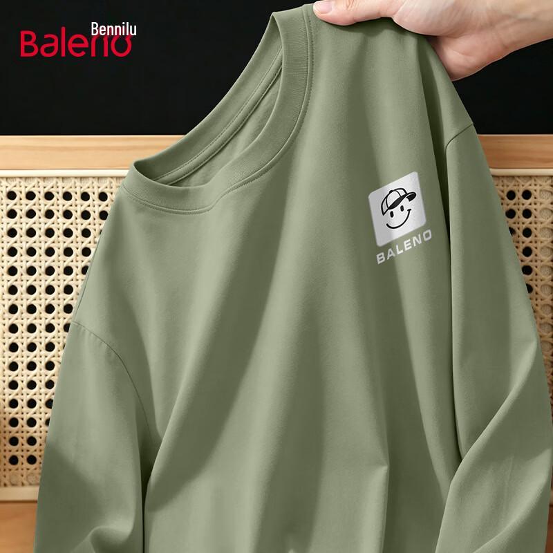 Baleno Men s Cotton Long Sleeve T-Shirt 4XL