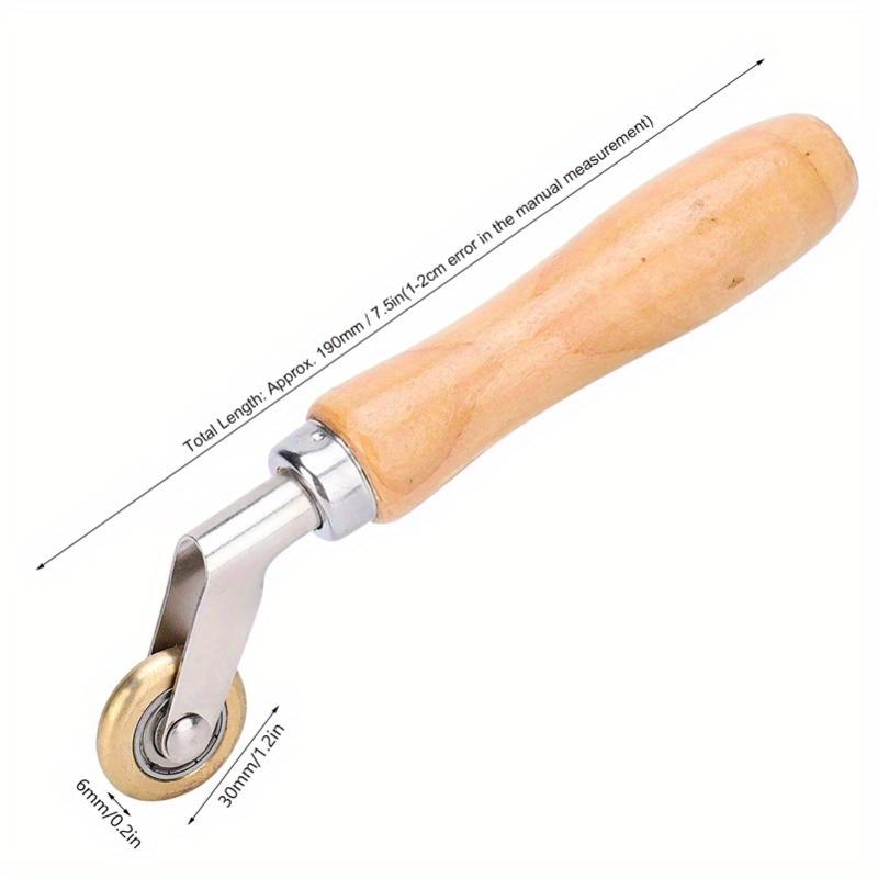 

1Pc Hand Held Seam Roller Welding Handheld Roller Welding Handheld Roller Waterproof Membrane Material Corner Brass Press Wheel