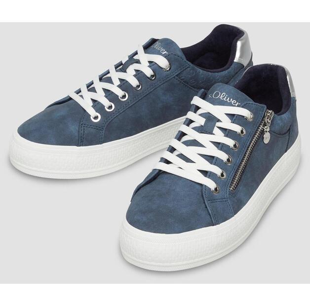 Кроссовки s.Oliver Sneaker with Zipper and Rubber Sole