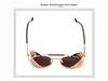 Retro Steampunk Reflective Windproof Sunglasses