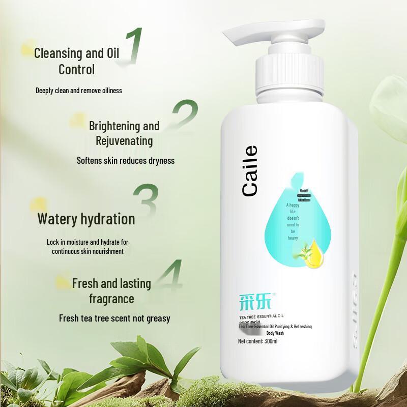 

Cailè Tea Tree Essential Oil Shower Gel