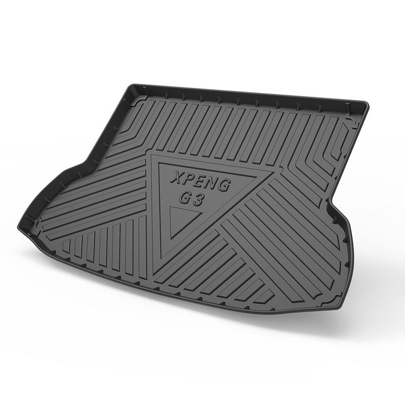 2021 Xiaopeng G3/G6 & P7/P5 Front & Rear Trunk Mat - TPE Waterproof, Odorless Rubber