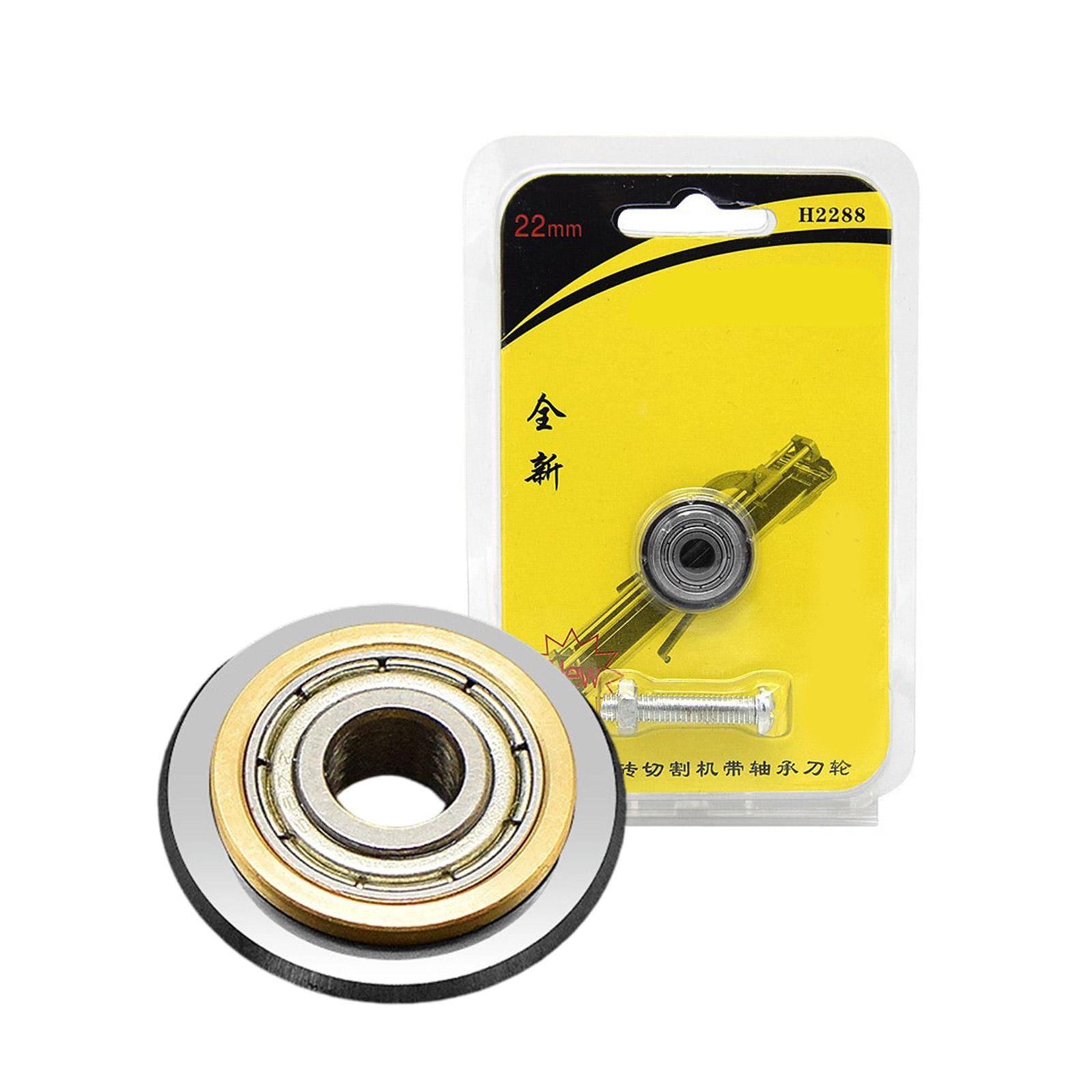 

Carbide Tile Cutter Wheel With Bolt Lock Nut Manual Tile Cutter Blade Tile Cutting Machine 22MM Ceramic Tile Cutter