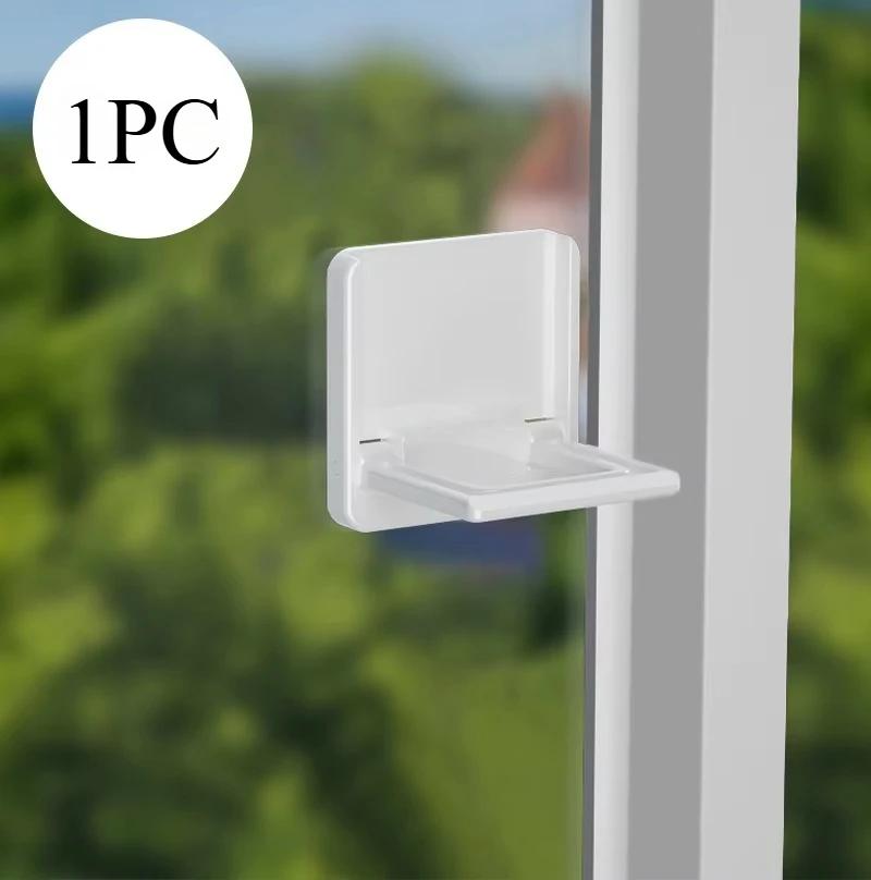 

ZEXEF Kids Safety Sliding Door Window Limit Lock Punch-free Paste Multifunction Baby Security Protection Drawer Cabinet Locks