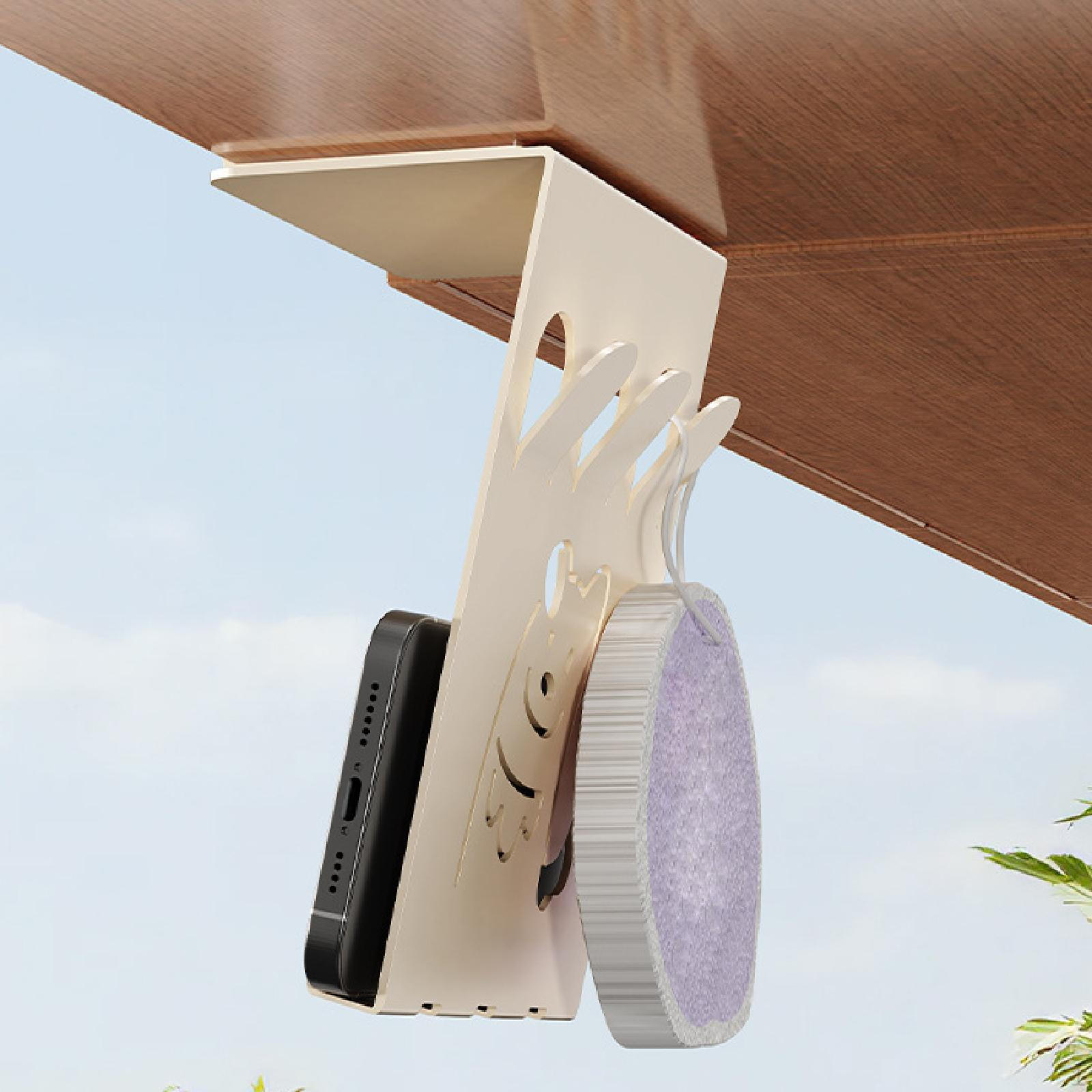 

Cabinet Holder, Telephone Stand, Modern with Clothes Hangers, Kitchen Hanging Hooks, Storage Rack