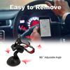 360 Drehbarer Auto Universal Handyhalter Auto Drehbarer Telefonhalter Navigationshalter Windschutzscheibenhalter mit Saugnapf