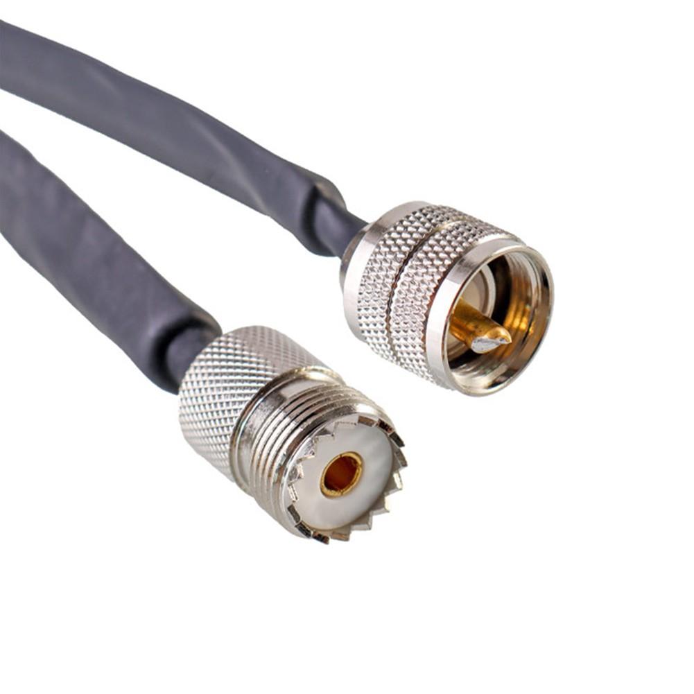 RG58 Kabel PL259 UHF Stecker auf UHF Buchse SO239 Kabel PL-259 auf SO239 HF Koaxial