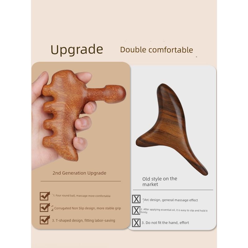 Reflexology Foot Massager Press Foot Sole Acupuncture Massager Handy Gadget Acupuncture Point Meridian Health Care Tool Treatment Scraping Tendon
