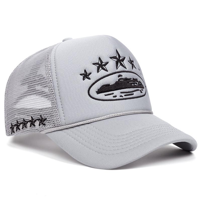 Fashion New Unisex Print Baseball Hats Hip Hop Breathable Personal Sunshade Mesh Versatile Street Snapback Hats Trucker Caps