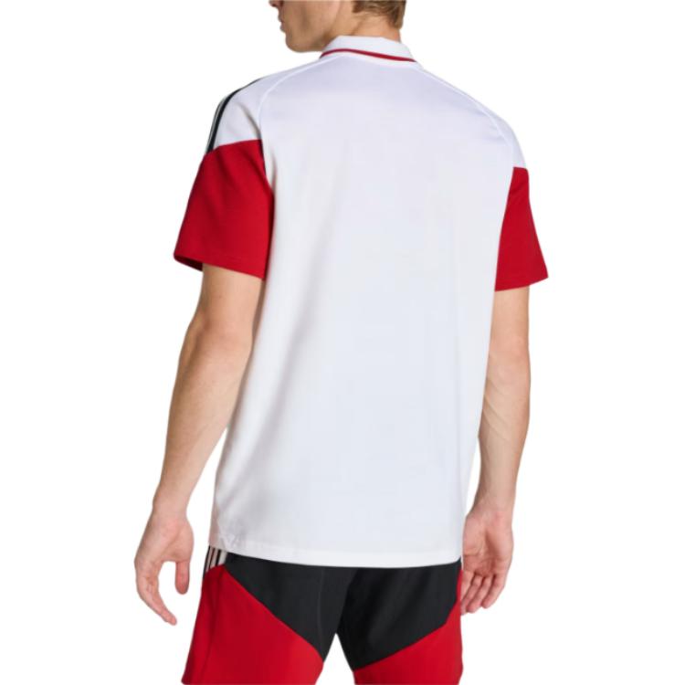Adidas Germany 26 Tiro Color Block Zip Short Sleeve Soccer Jersey Men jerseys KB4479