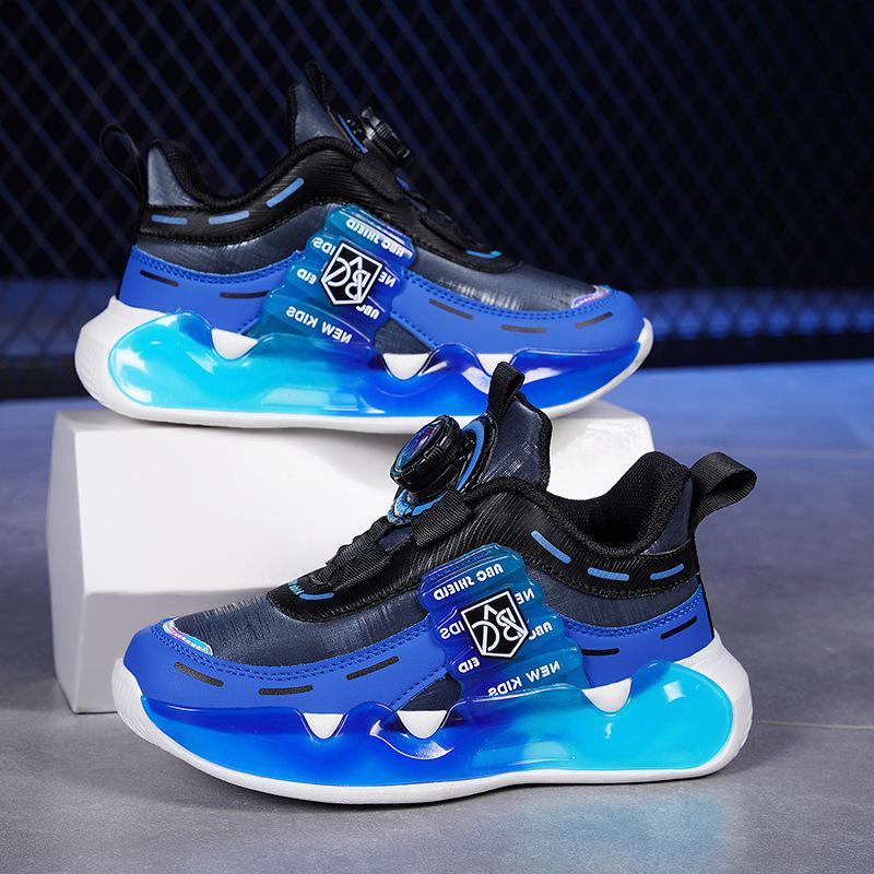 Boys' Red New Year Fleece-Lined Winter Sports Shoes