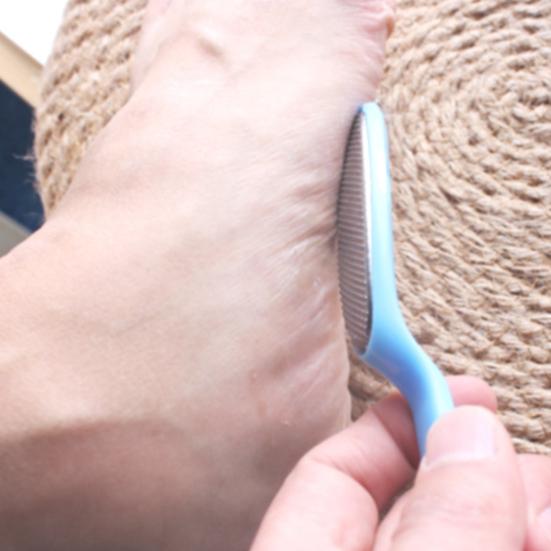 Foot Pedicure Tool Dual Ways Portable Effective Wet And Dry Use Anti-rust Removes Hard Skin Cleaning Tool Pedicure Rasp Foot File for Unisex