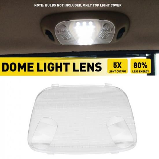 For Ford Taurus 2000-07/Mustang 1994-04 Overhead Dome Light Bulb Clear Cover