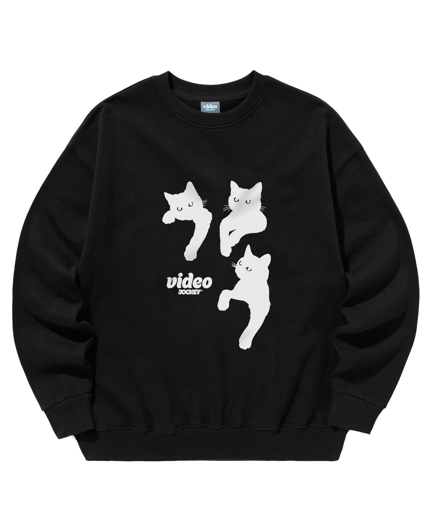 Видео Толстовка Jaki Meow Meow [Черная] Black/S