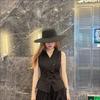 Women Slim Fit Vest Jacket Casual Spring Autumn Waist Belted Sleeveless Blazer Fashion Outerwear
