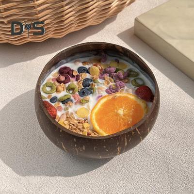 Coconut Wood Bowl Vegan Gift from Natural Coconut Shells Smoothie Acai Buddha Bowls Rustic Serving Bowls Easy To Clean Artisanal Coconut Dishes for