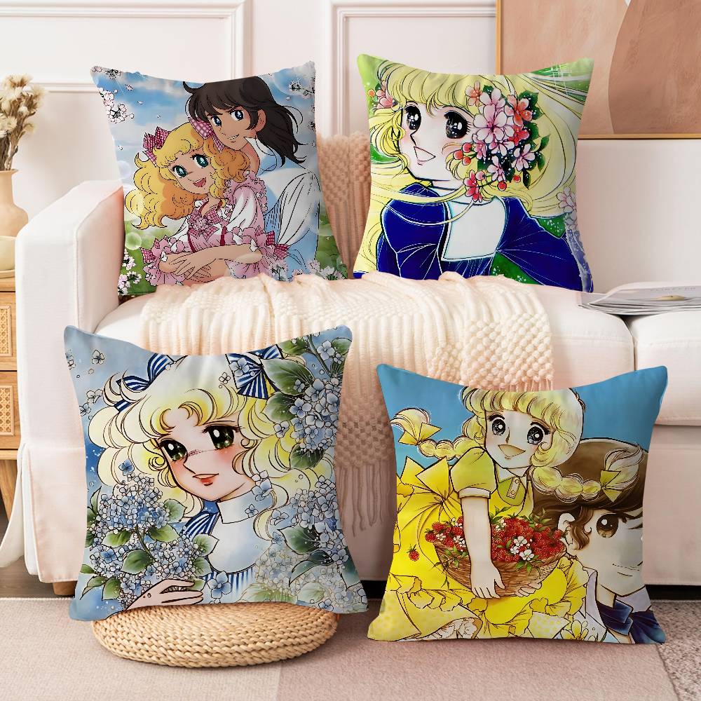 M-Manga C-Candy C-Candy Personalized Pillow Dust Cover Bedroom Kids Party Decoration Pillowcase Birthday Children Gift