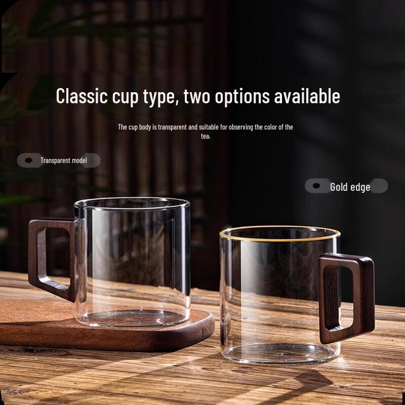Huimaiyuan Heat-Resistant Glass Teacup Set