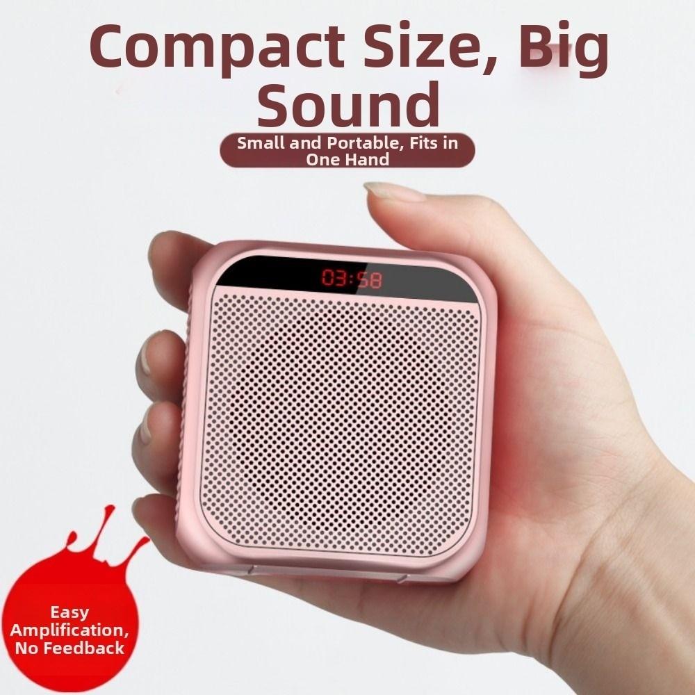 With Microphone Wireless Voice Amplifier Rechargeable Classroom Sound Speaker  For Teachers