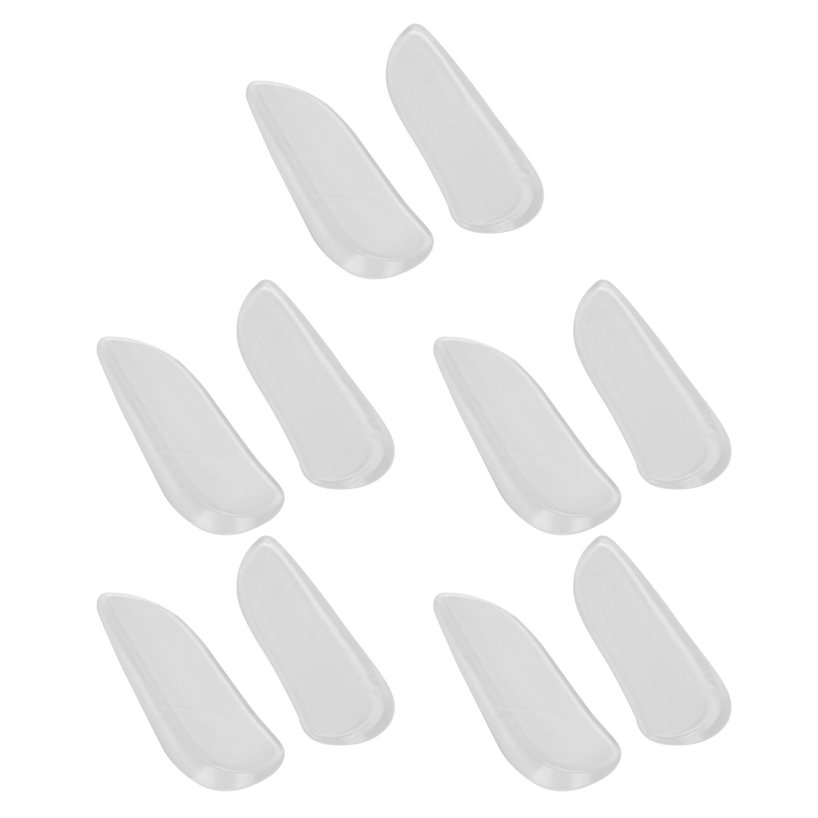 

5 пар комплекта вставок для пятки обуви гелевые защитные чашки мягкая подушечка для пятки