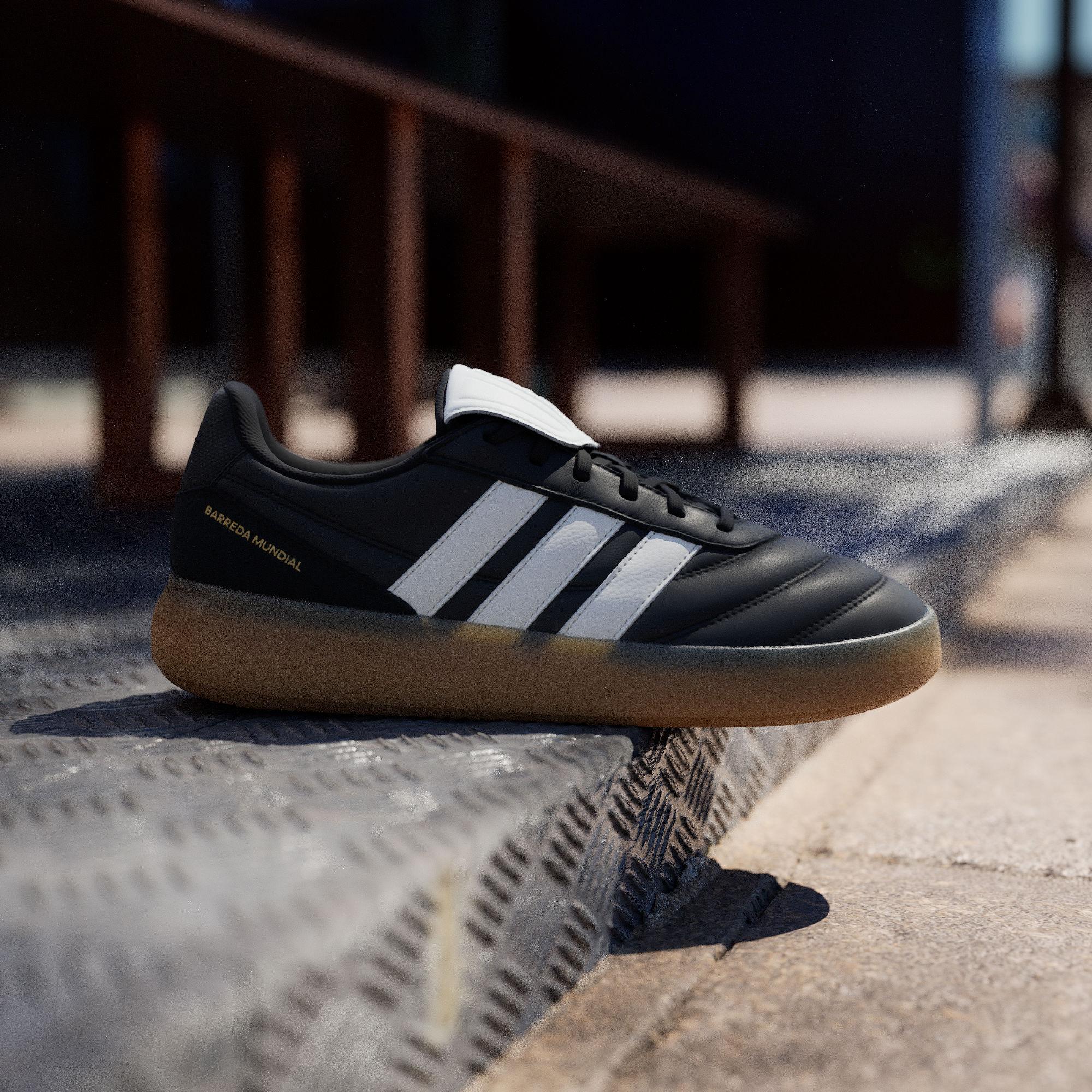 adidas Barreda Mundial Black White Gum 42.5