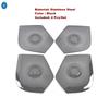 Inner Car Door Stereo Speaker Audio Loudspeaker Sound Decor Frame Cover Trim Fit For Isuzu D-Max   Interior Accessories