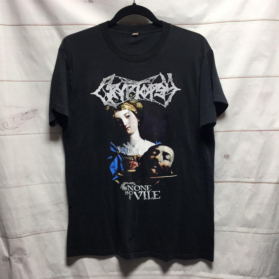 Cryptopsy None So Vile metal band classic t-shirt QT7699 L