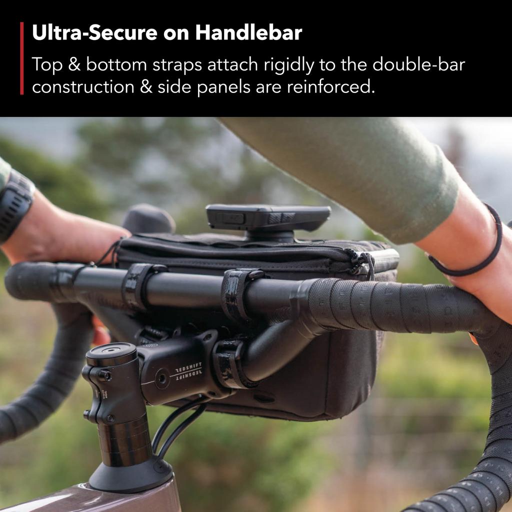 REDSHIFT Handlebar Bag for Redshift Top Shelf Handlebar